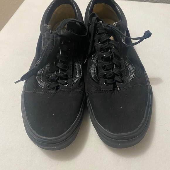 Vans Other - Vans Black Canvas‎ Sneakers  Mens 9/Women 10.5 classic